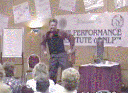 Steve hamming it up.